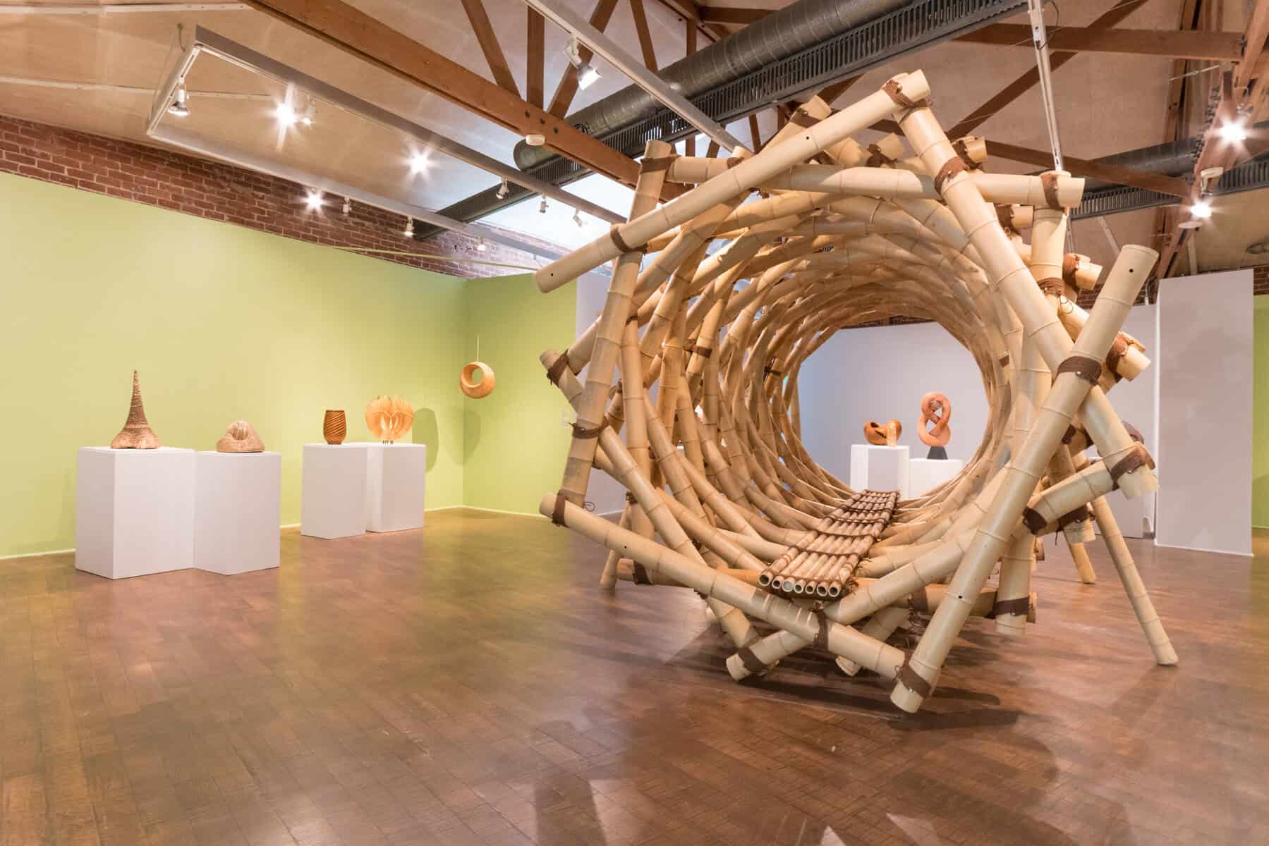 Bamboo, installation view, 2018.