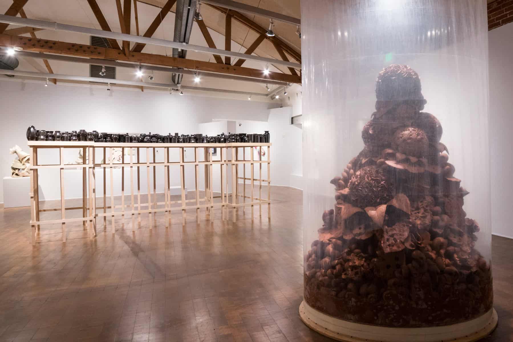 Melting Point: Movements in Contemporary Clay, installation view, 2018.