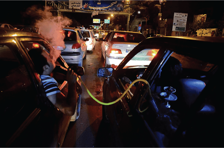 Hamed Kolahchian Tabrizi, Smoking Machine, digital photograph, 2017. Courtesy of the artist