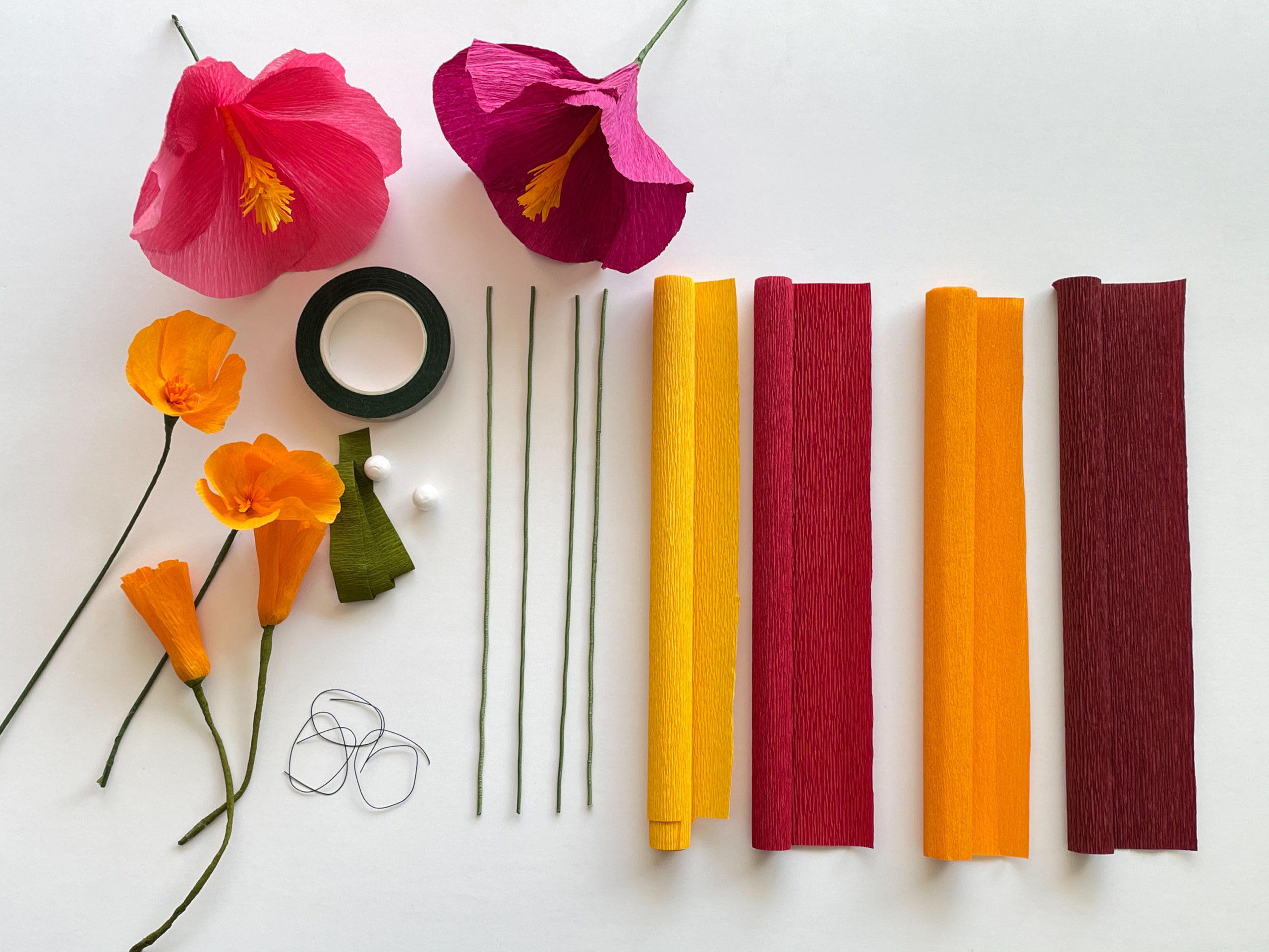Maker Night: Crepe Paper Flowers with Agnieszka Spieszy – Craft Contemporary