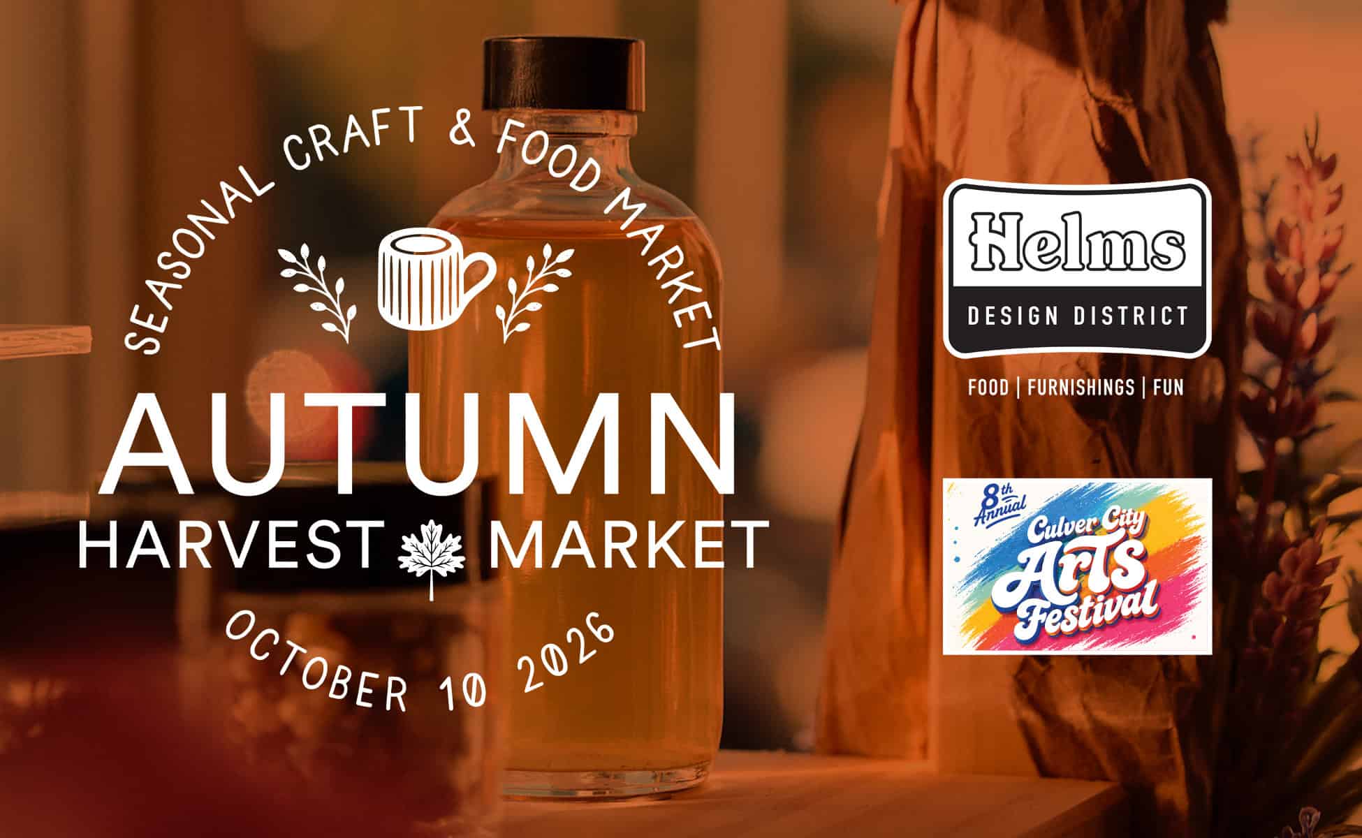Autum Harvest Market 2026 web banner